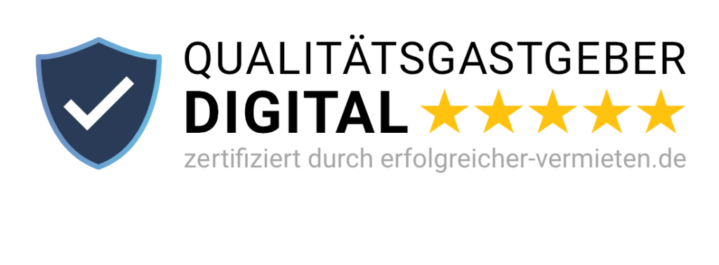 Zertifikat Qualitätsgastgeber Digital